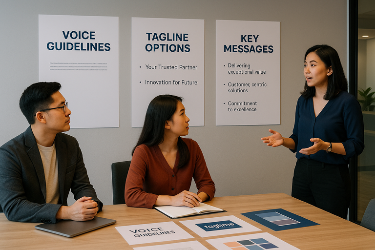 Giọng điệu và thông điệp thương hiệu