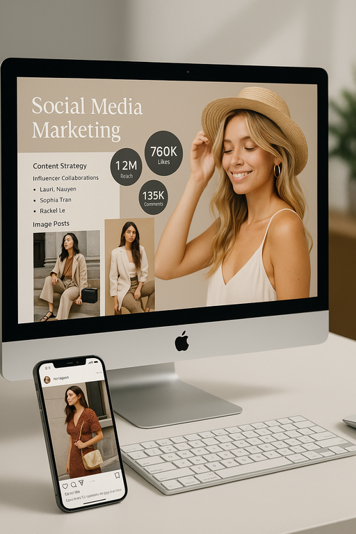 Chiến dịch mạng xã hội cho thương hiệu thời trang