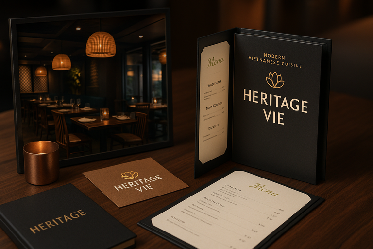 Thiết kế thương hiệu nhà hàng