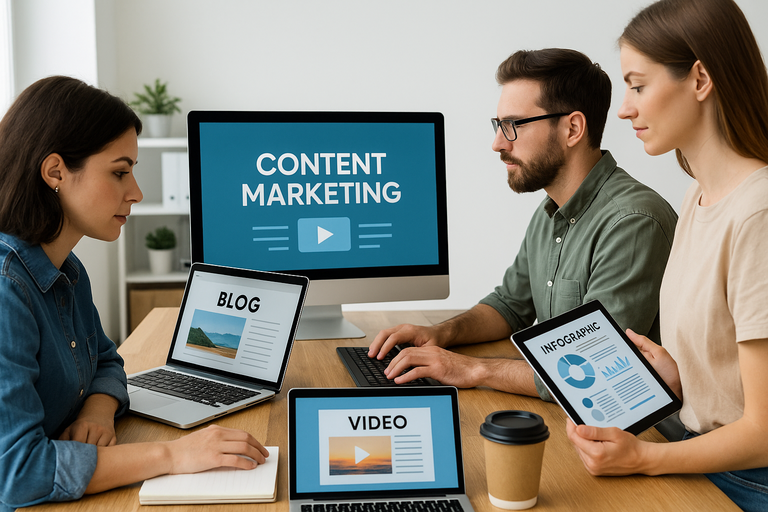 TAN TRUNG content marketing service
