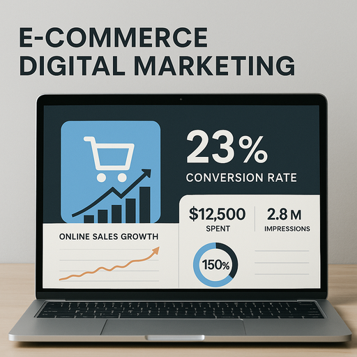 E-commerce digital marketing campaign