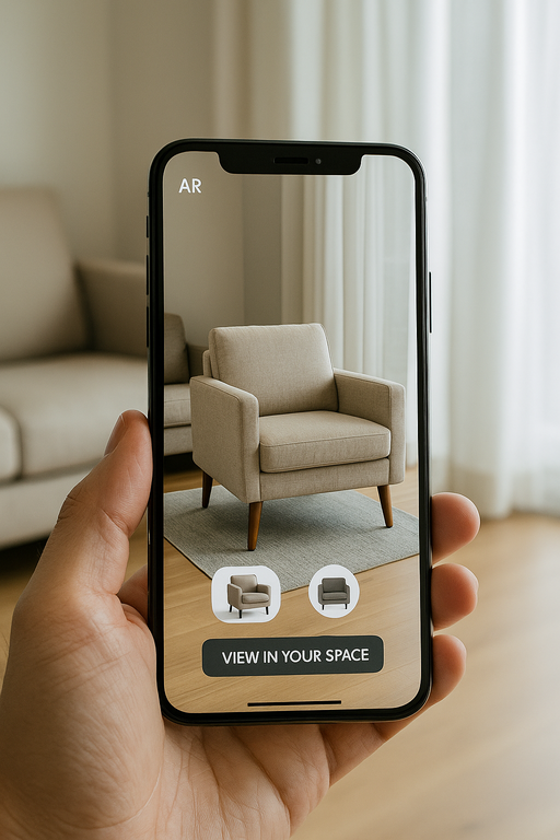 Augmented reality app for furniture retailer